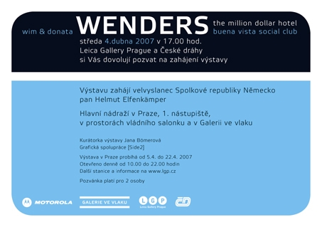 Wim a Donata Wenders